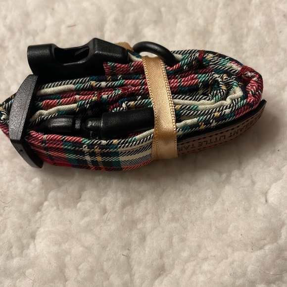 Christmas Plaid Dog Collar - Picture 3 of 5